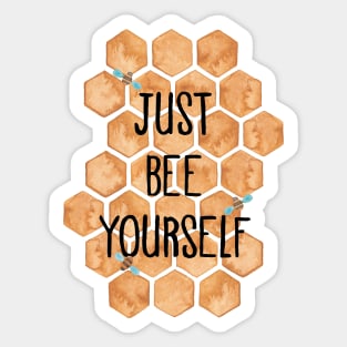 Bee Yourself Sticker